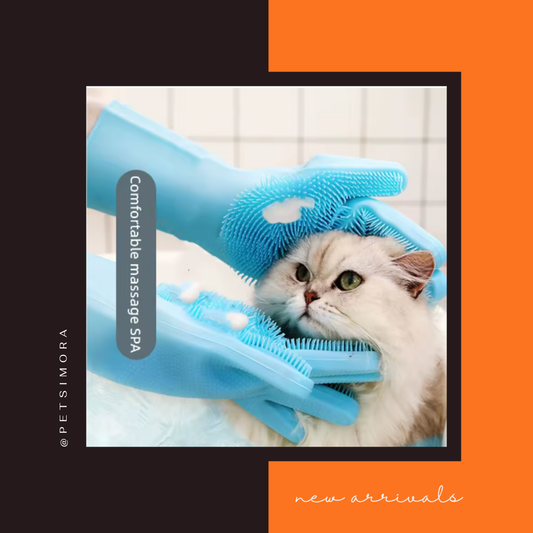 Pet Bathing Gloves 🛁🐾 PetSimora™